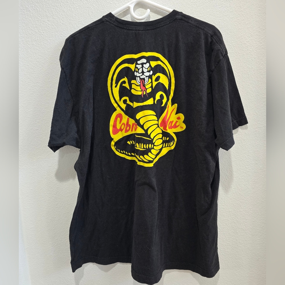 Cobra Kai Black Graphic Tee men's size 2XL